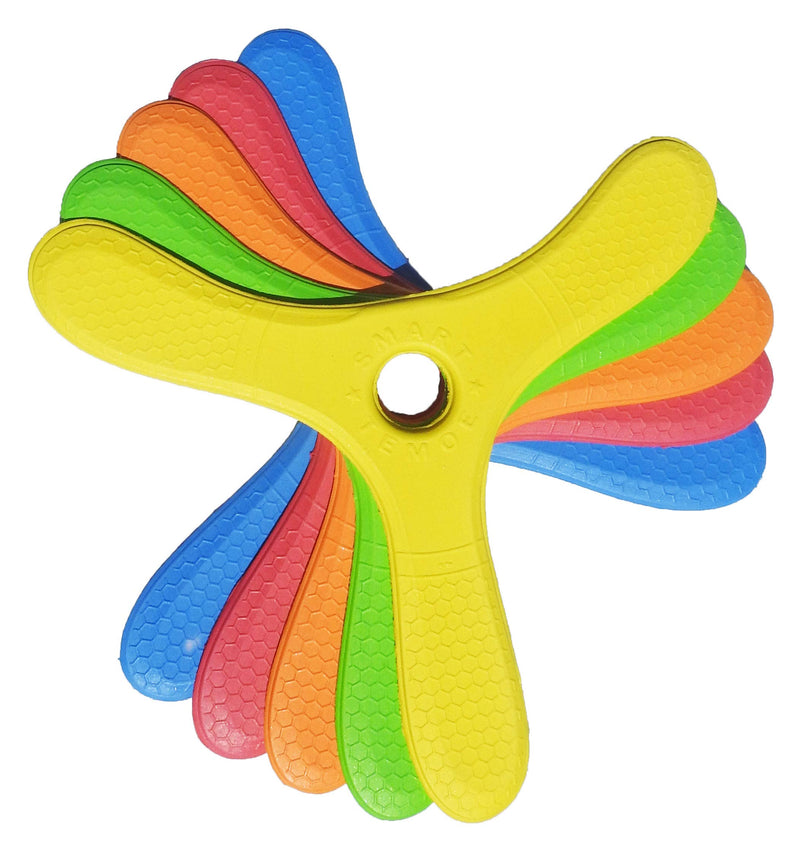 [Australia - AusPower] - 5 Kiwi Miniboom Foam Boomerangs - Safe Kids Boomerang for Sale for Light to NO Wind Throwing! 