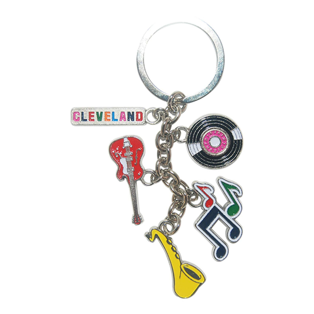 [Australia - AusPower] - Cleveland Five Charm Dangle Souvenir Keychain Featuring Jazz 