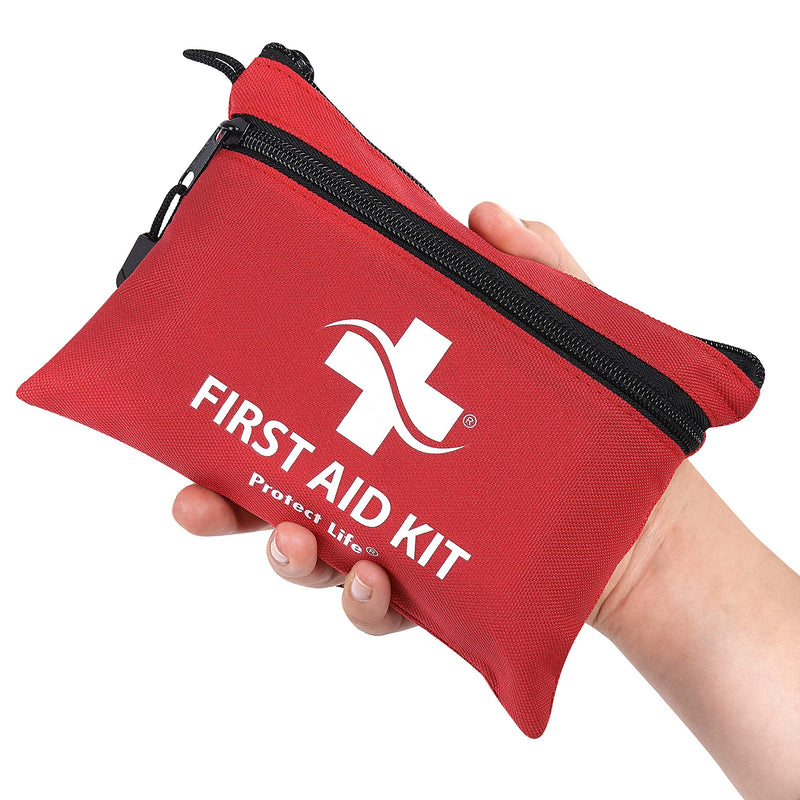 [Australia - AusPower] - First Aid Kit - 100 Piece - Small First Aid Kit for Camping, Hiking, Backpacking, Travel, Vehicle, Mini 1st Aid kit for Outdoors - Emergency & Medical Supplies 100 Piece Set 
