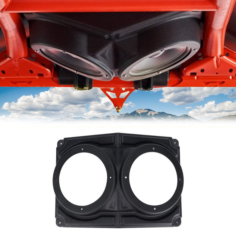 [Australia - AusPower] - UTV Speaker Pod Enclosure, Kemimoto Universal 6.5" Speaker Systems Hard Roof Accessories Compatible with Polaris RZR, Can Am X3, Cart, UTV 