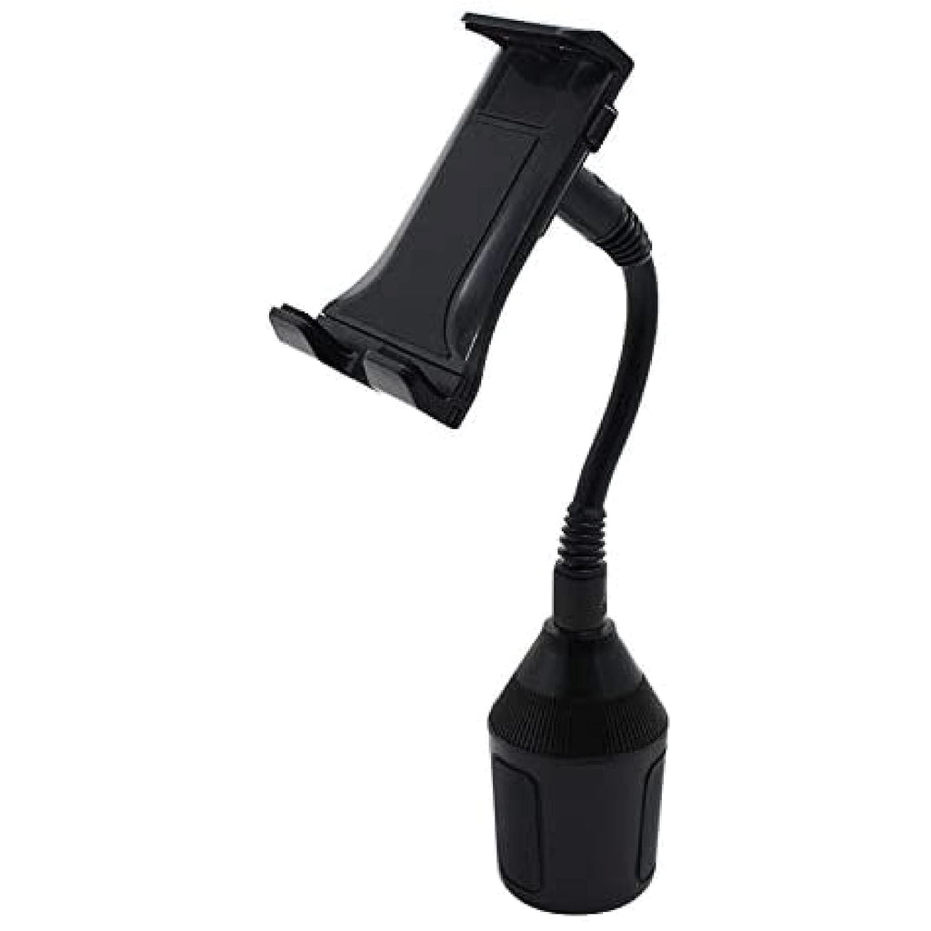 [Australia - AusPower] - Best Cell Phone Cup Holder with Goose Neck and Adjustable Long Arm with 360 Rotatable Cradle for iPhones, Samsung, and Smartphones and 7-11'' Tablets 