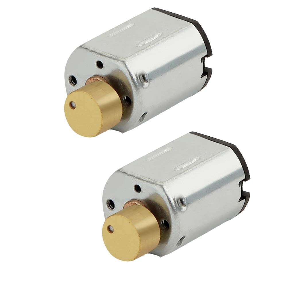 [Australia - AusPower] - tatoko N20 DC Vibration Motor 3V 8000RPM Powerful Small Electric Motor Micro Vibrating Motor 2PCS 