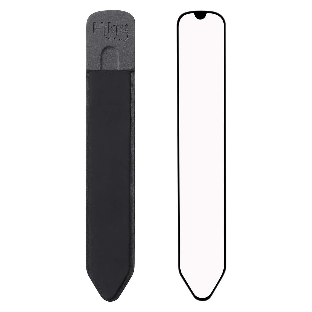 [Australia - AusPower] - Hikig Styluses Holder Sticker, Apple Pencil 1 & 2 Holder Sticker - Peel N Stick Elastic Stylus Pocket - Black 