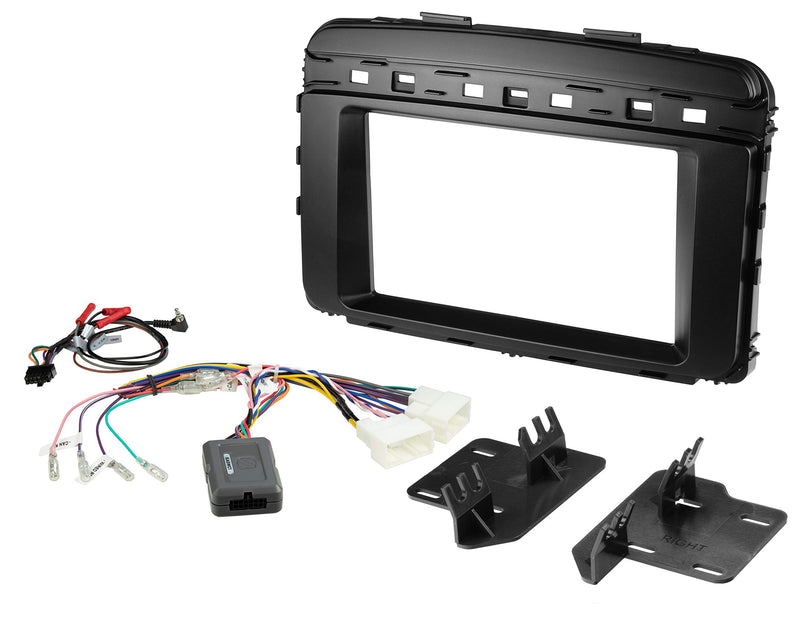 [Australia - AusPower] - Scosche KA2418SWCB 2016-Up Kia Sorento Double DIN Stereo in-Dash Installation Kit 