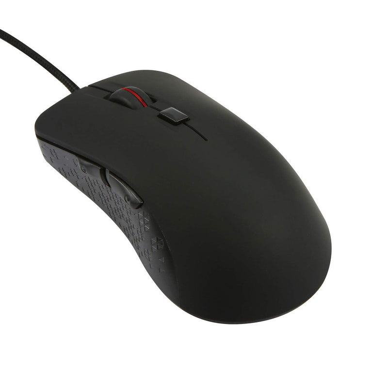 [Australia - AusPower] - ValueRays Heated Mouse Quiet Click Heated Buttons Universal Size (Solid Black) 