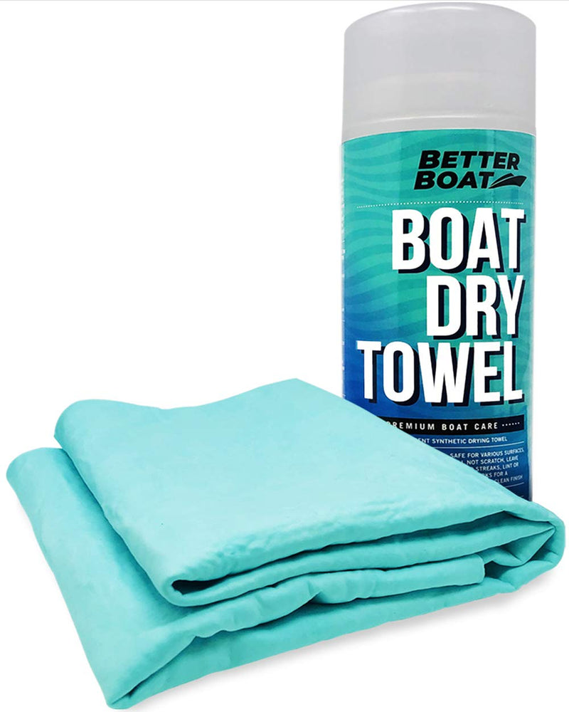 [Australia - AusPower] - Super Absorbent Towels Drying Chamois Cloth Synthetic Smooth Boat Towel Shammy Towel for Car Drying Towel Marine Grade Car Towel Cleaning Supplies Wash Chamois Towel Dry 