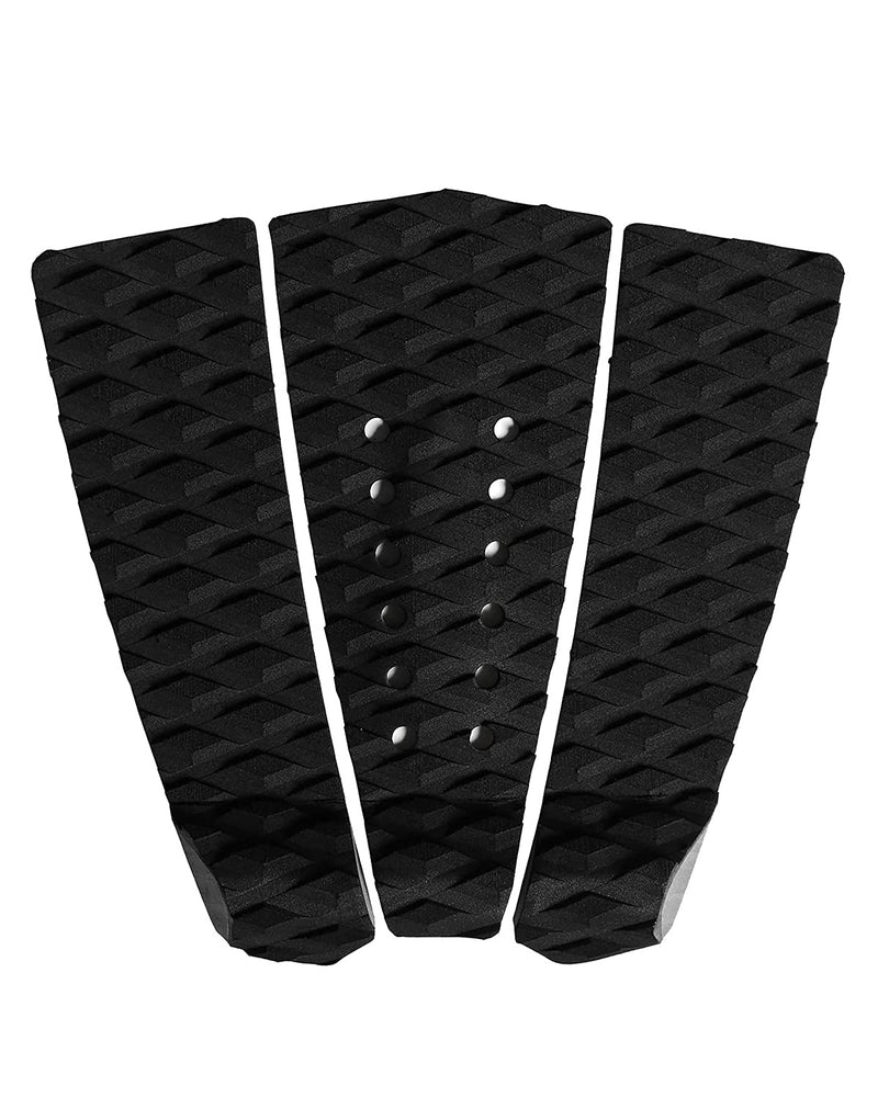 [Australia - AusPower] - Abahub 3 Piece EVA Surfboard Deck Traction Pads with Kicker for Stomp Skimboards, Surf Boards, Funboard, Fish Board, Black/Blue/Green/Gray/Orange/Pink/White/Wine Red 