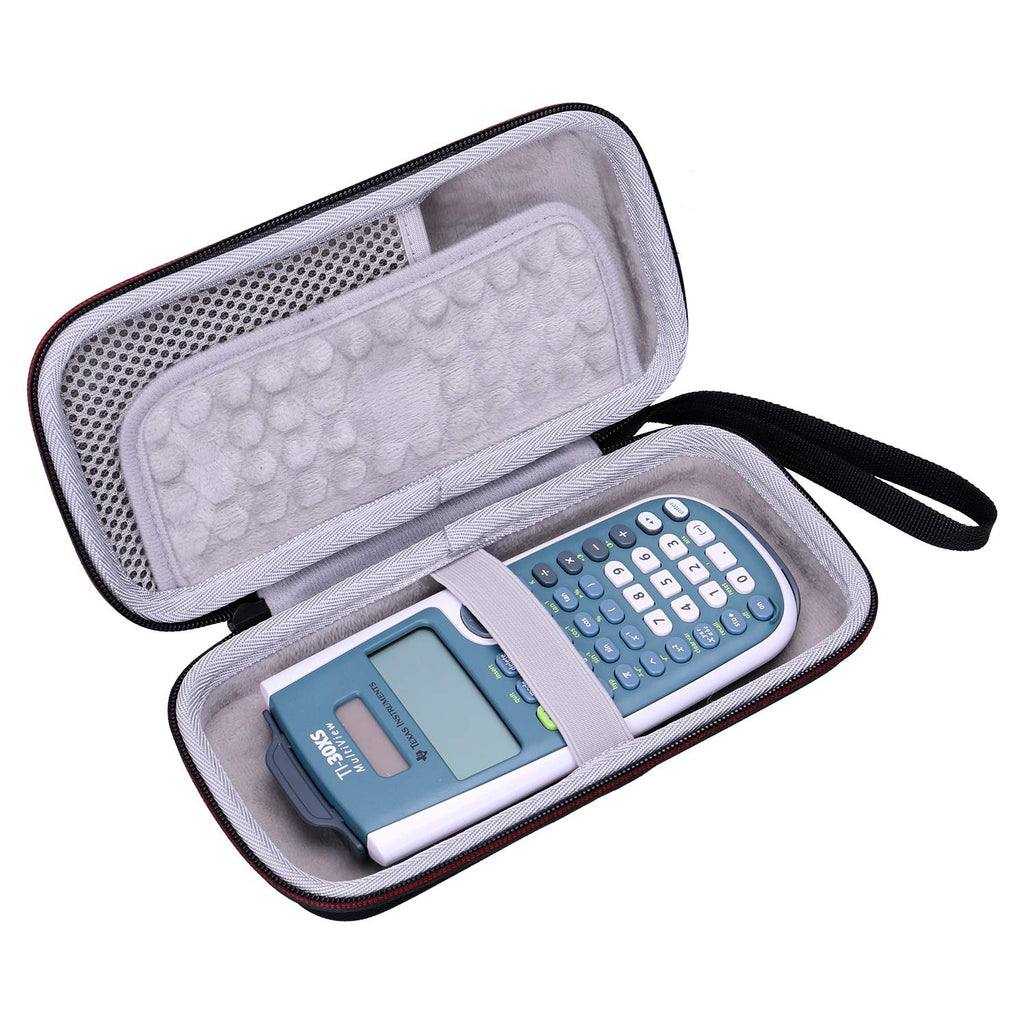 [Australia - AusPower] - LTGEM EVA Hard Case for Texas Instruments TI-30XS / TI-36X Pro Engineering Multiview Scientific Calculator (We Sale case only!) 1-Grey 