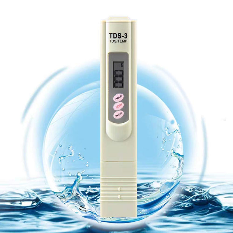 [Australia - AusPower] - TDS Meter, Water Quality Tester Filter Pen, Accuracy Testing Water Quality for Drinking Water Purity Test, Swimming Pools, Aquariums, Etc. 