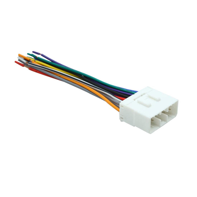 [Australia - AusPower] - uxcell DC 12V 14 Pin Car Female DVD Radio Wire Harness Adapter Connector for Subaru 