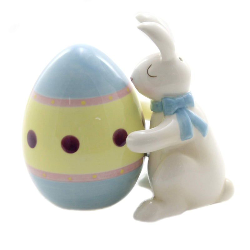 [Australia - AusPower] - Pacific Trading Easter Bunny Egg Magnetic Salt Pepper Shaker Set 
