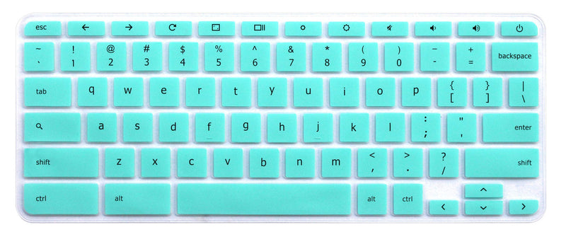 [Australia - AusPower] - JuYuish Keyboard Cover Compatible 11.6" Lenovo 100e 300e 500e N20 N21 N22 N23 Chromebook, Lenovo Chromebook C330 11.6", Lenovo Flex 11 Chromebook 11.6", Lenovo Chromebook N42 N42-20 14 inch - Mint Compatible with Lenovo Flex 11 Chromebook 