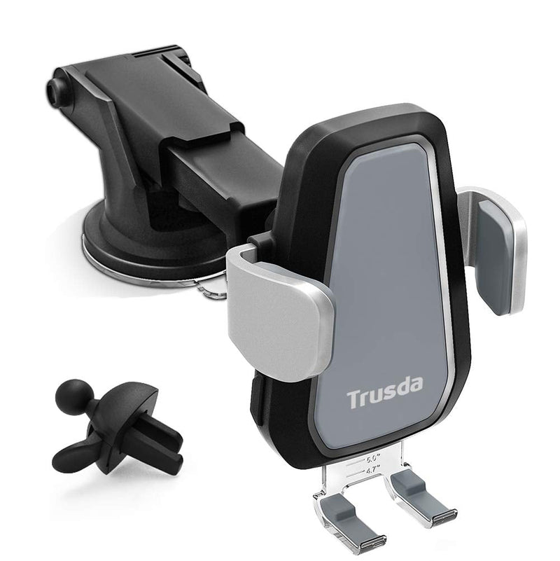 [Australia - AusPower] - Wireless Car Charger Mount, Automatic Clamping Car Mount Holder, 7.5w/10w Qi Fast Charging Car Phone Holder Compatible with iPhone 11 Pro Xs Max XR 8 Samsung S20 S10 S9 S8 Note 9 