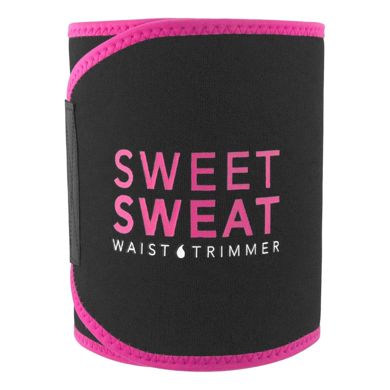 [Australia - AusPower] - Sweet Sweat Waist Trimmer - Premium Waist Trainer Belt for Women & Men Small Pink 