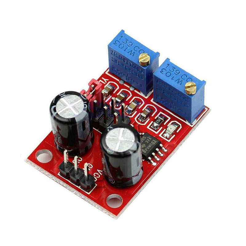 [Australia - AusPower] - NE555 Duty Cycle Frequency Adjustable Square Wave Signal Generator Board Module by Envistia Mall 