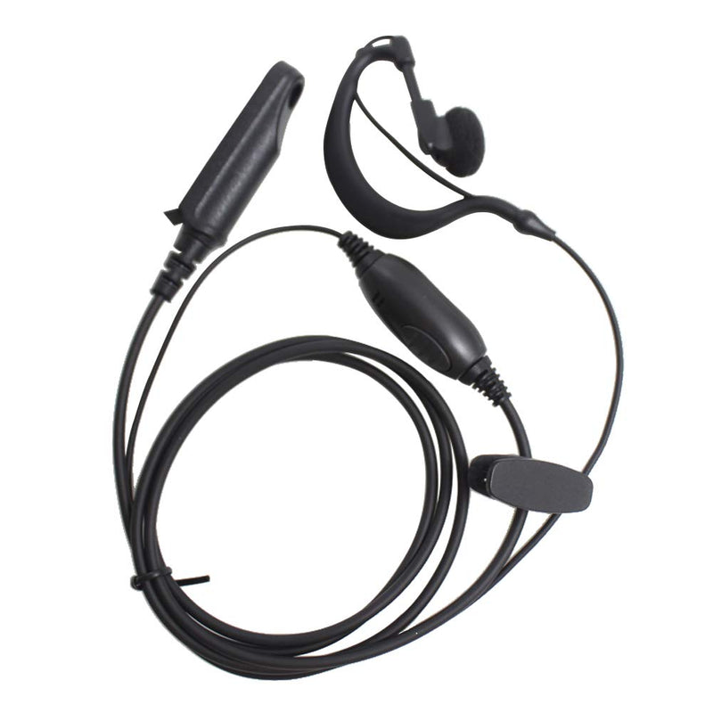 [Australia - AusPower] - Tenq G Shape Earpiece Headset PPT for BAOFENG Radio UV-9R BF-9700 BF-A58 UV-9Rplus 