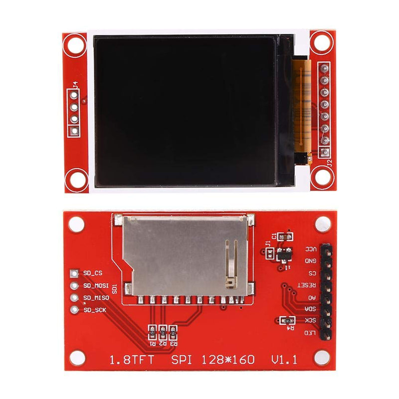 [Australia - AusPower] - LCD Display Module,1.8 inch 4-Wire SPI TFT LCD Display Module Driver with PCB 128x160 chip ST7735 51/AVR/STM32/ARM 8/16 bit 