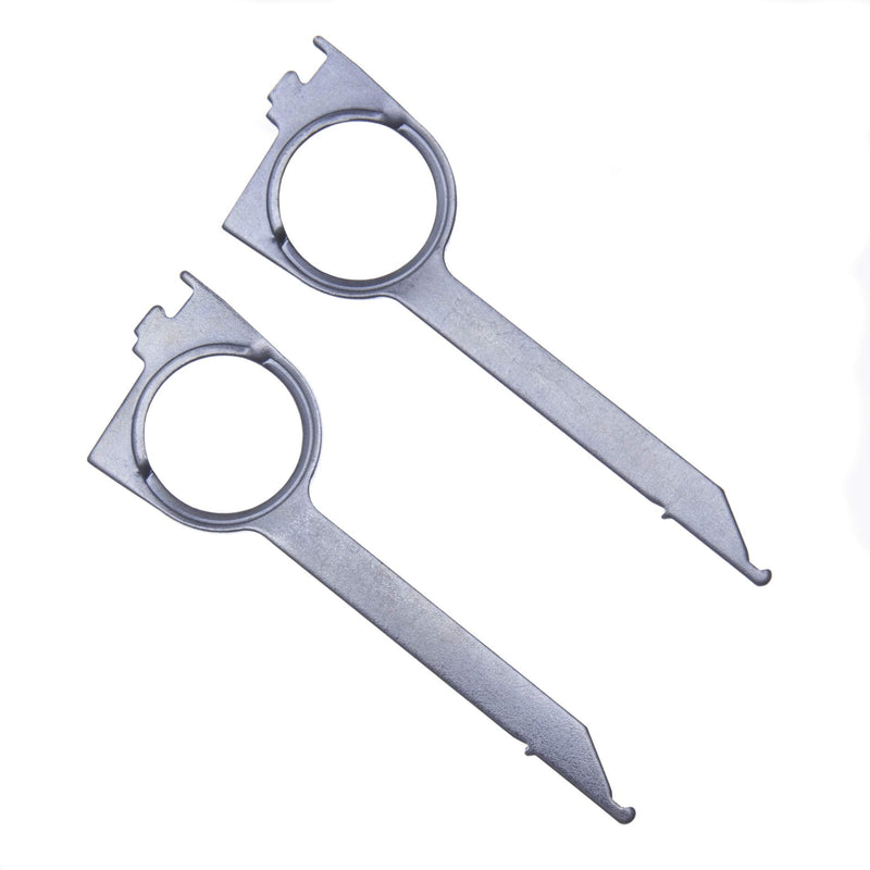 [Australia - AusPower] - Car Radio Removal Tool Key, DIN Release Keys Compatible with Becker Radio in Audi, Volkswagen (VW) Head Unit CD Player Pins, Pin Stereo Tools (2pcs) 