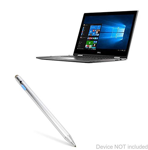 [Australia - AusPower] - BoxWave Stylus Pen Compatible with Dell Inspiron 15 5000 2-in-1 (15 in) (Stylus Pen by BoxWave) - AccuPoint Active Stylus, Electronic Stylus with Ultra Fine Tip - Metallic Silver 