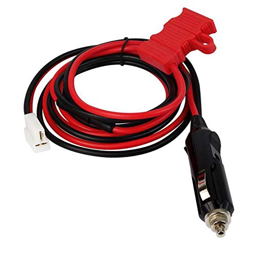 [Australia - AusPower] - Fumei 12V DC Power Cord Cable with Cigarette Lighter Plug and T Shape Connector for Kenwood Yaesu Icom Mobile Radios 