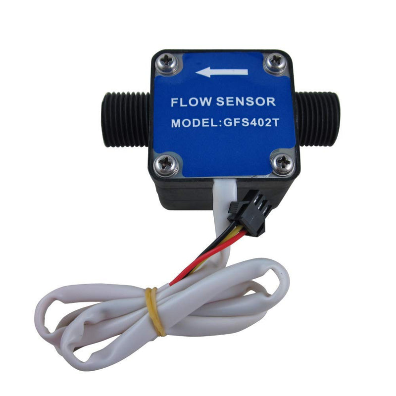 [Australia - AusPower] - DIGITEN G1/2" Fuel Flow Meter, Oil Flow Sensor, Gasoline Diesel Milk Water Liquid Gear Counter Gear G1/2" flow sensor 