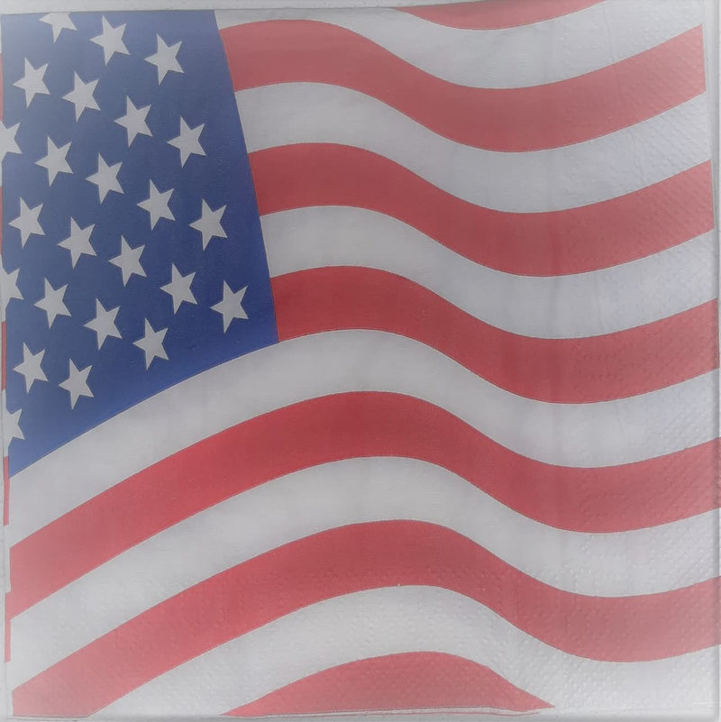 [Australia - AusPower] - PATRIOTIC DISPOSABLE NAPKINS (FLAG) FLAG 