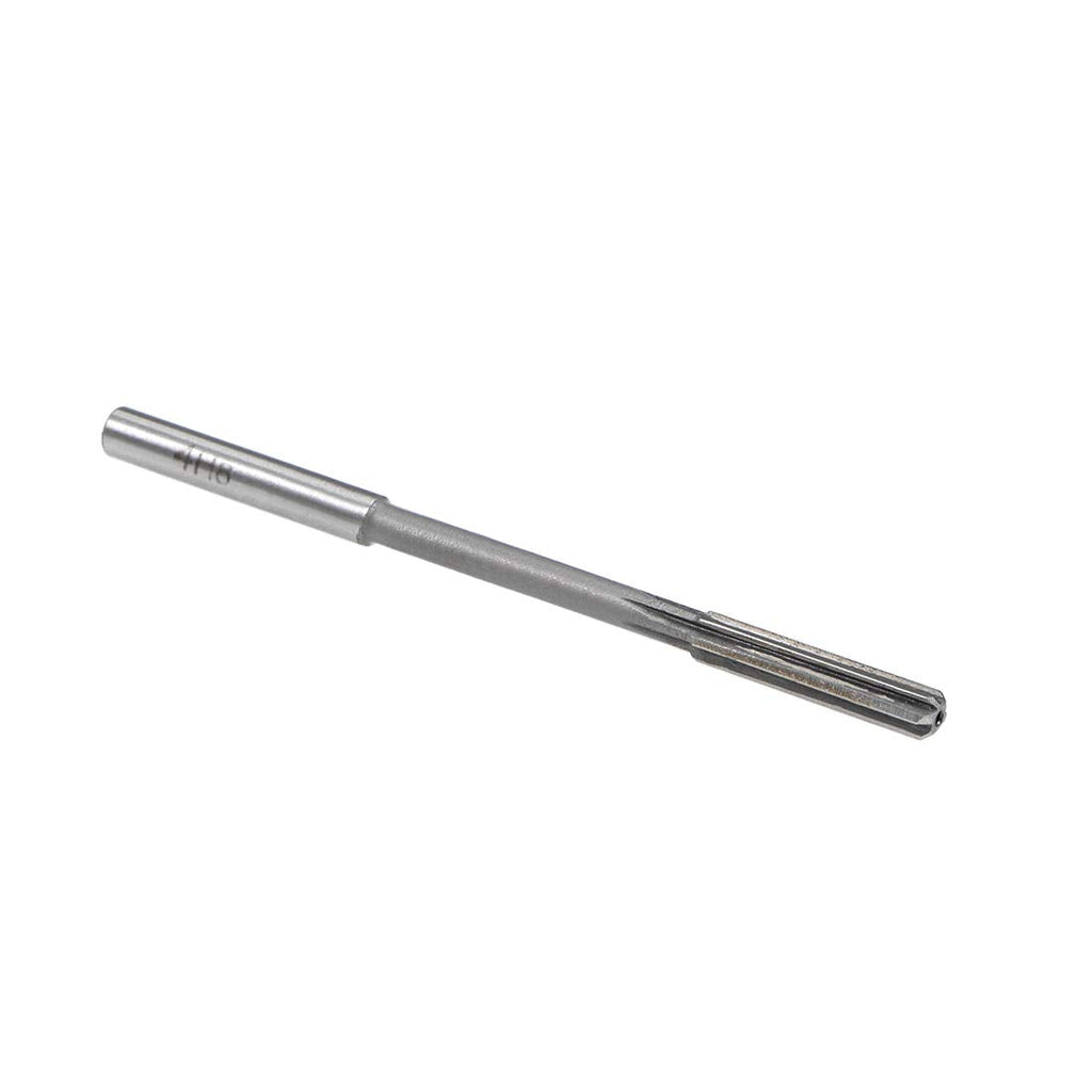 [Australia - AusPower] - uxcell Chucking Reamer 4mm, H8 HSS Lathe Machine Reamer 6 Straight Flutes, Round Shank Milling Cutting Tool, for Metal Non-Ferrous Metal Copper 