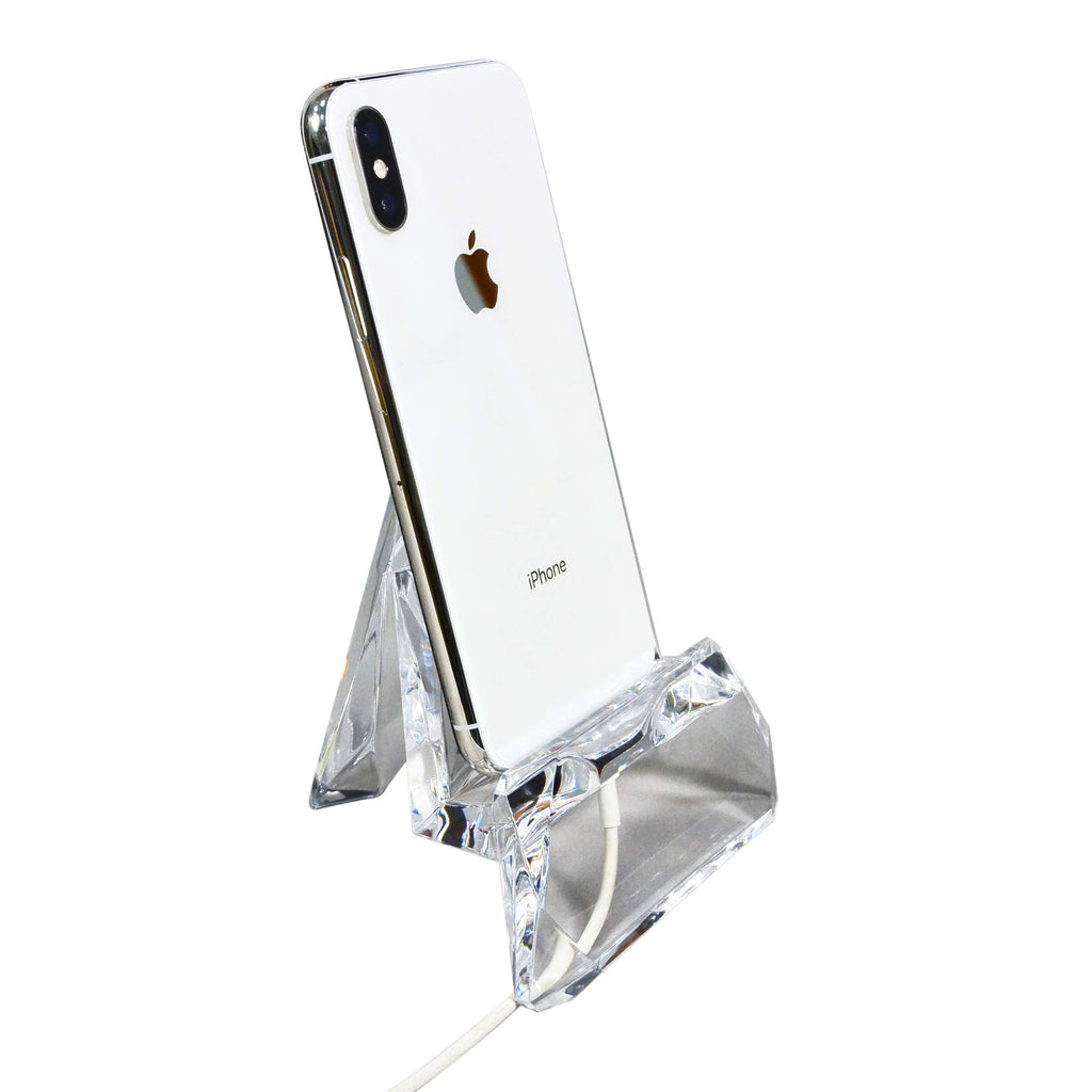 [Australia - AusPower] - COM.TOP - Acrylic Cell Phone Holder, Mobile Phone Stand, Tablet Stand | Office Supplies, Stationery Organizer, Desk Accessories - Clear 