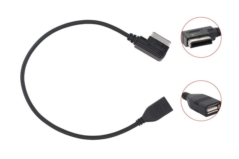 [Australia - AusPower] - Car Music Interface MDI MMI MP3 USB Flash Drive AUX Adapter Cable Cord Compatible for Mercedes Benz CLS E SL CLA S Class 