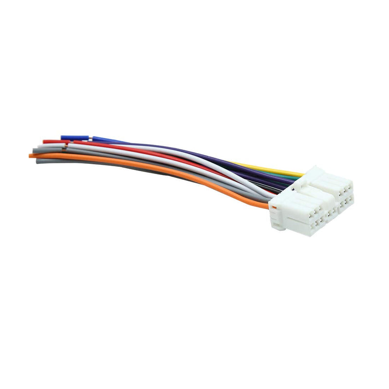 [Australia - AusPower] - uxcell DC 12V 14 Pin Car Male DVD Radio Wire Harness Adapter Cable Connector for Subaru 