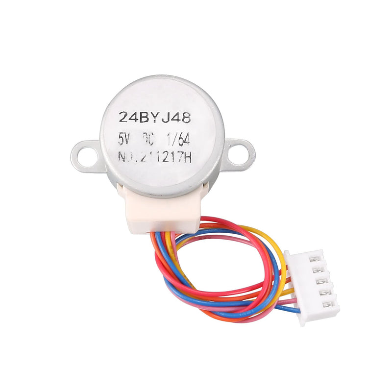 [Australia - AusPower] - uxcell 24BYJ48 DC 5V Reduction Stepper Motor Micro Reducer Motor 4-Phase 5-Wire 1/64 Reduction Ratio 