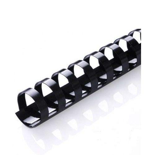 [Australia - AusPower] - CFS Products Plastic Comb Binding Spines, 1/2 Inch Diameter, Black, 90 Sheets, 100 Pack 