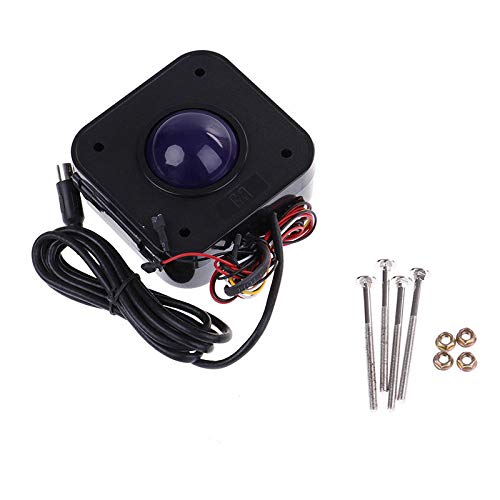 [Australia - AusPower] - Atomic Market 2 1/4 Inch 2.25" Purple Ball PS/2 PCB Connector Arcade Trackball Mouse for Jamma MAME Arcade 