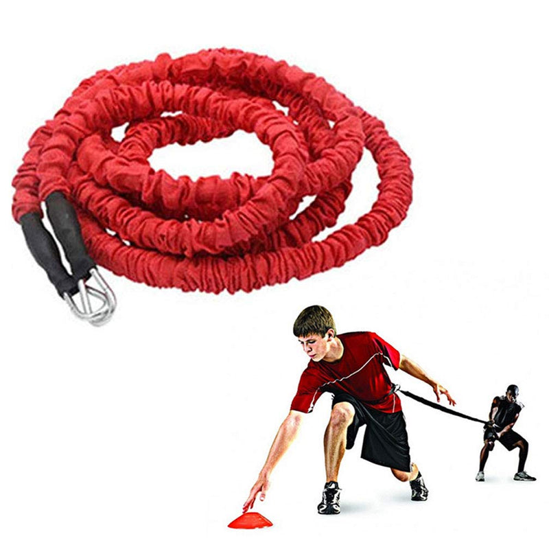 [Australia - AusPower] - YNXing Resistance Training Rope Explosive Force Bounce Physical Training Resistance Rope Improving Speed, Stamina and Strength 6.6ft Elastic rope 