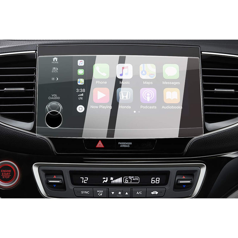 [Australia - AusPower] - CDEFG Car Center Control Touch Screen Navigation Screen Protector Foils for 2019 2020 Ridgeline Pilot, Tempered Glass GPS Display Protective Film Scratch-Resistance (8-Inch) 