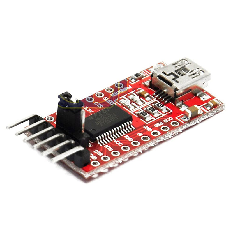 [Australia - AusPower] - DEVMO FT232RL 3.3V 5.5V FTDI USB to TTL Serial Converter Adapter Module Compatible with Ar-duino Mini Port N137 