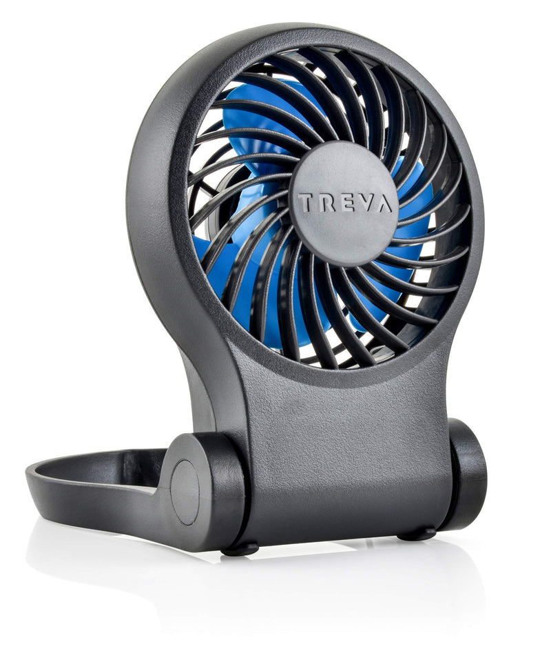 [Australia - AusPower] - Treva 3.5 Inch Portable Desk Fan with USB Port - Small, Compact, Powerful Airflow, AC Adapter Included 1 PACK USB FAN 