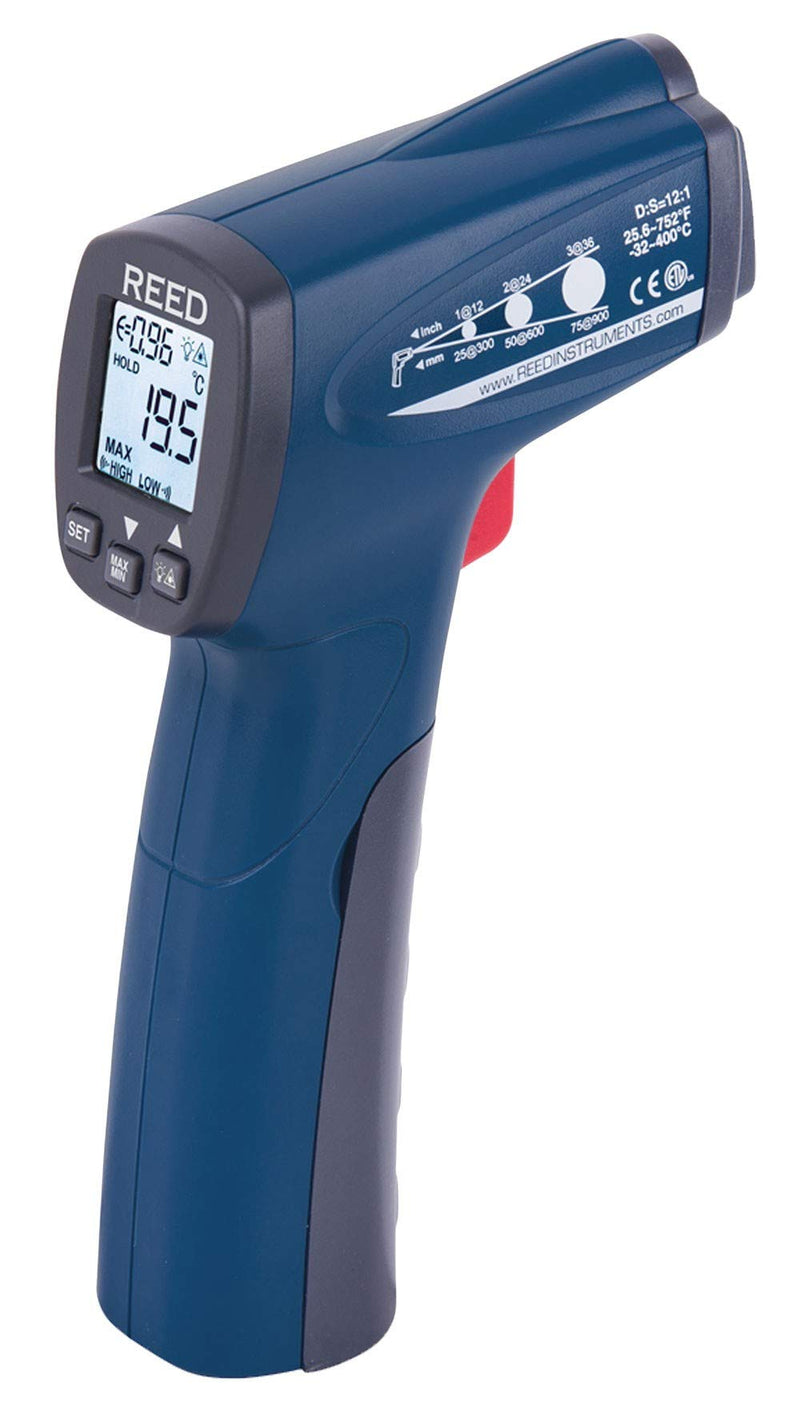 [Australia - AusPower] - REED Instruments R2300 Infrared Thermometer, 12:1, 752°F (400°C) 