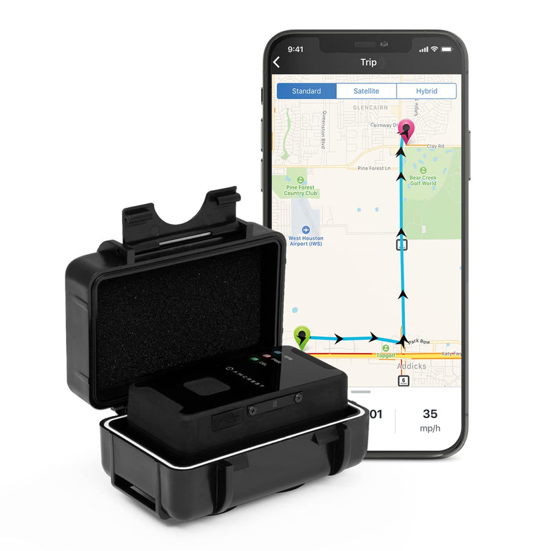 [Australia - AusPower] - Amcrest IP65 Weatherproof Magnetic Case for Amcrest 4G LTE GPS Tracker (AM-GL300W-4G), for Vehicles, Cars, Trucks (AM-GL-HM3G-V3) 