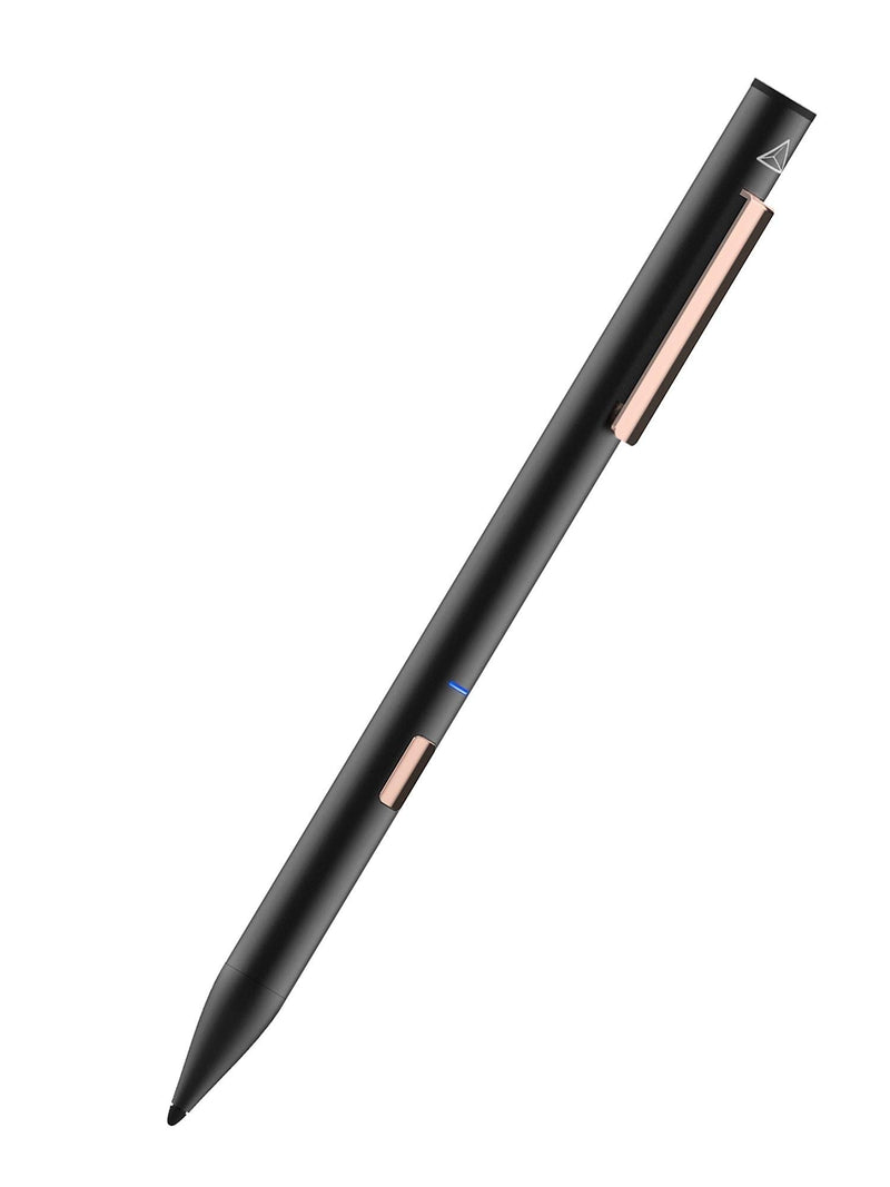 [Australia - AusPower] - Adonit Note (Black) Stylus Pen for iPad Writing/Drawing with Palm Rejection, Active Pencil Compatible with iPad Air 4/3rd gen, iPad Mini 6/5th gen, iPad 9/8/7/6th gen, iPad Pro (2018-2021),11/12.9" Black 