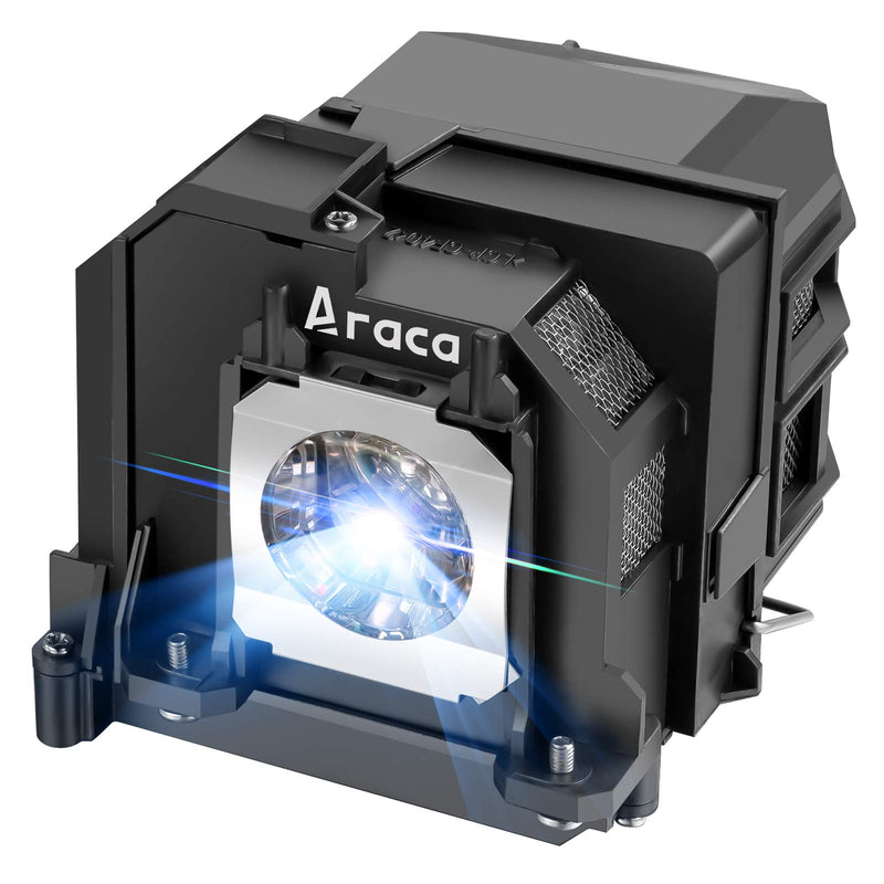 [Australia - AusPower] - Araca ELPLP80 /V13H010L80 Projector Lamp with Housing for Epson BrightLink 595Wi PowerLite 585W 585Wi 580 EB-595Wi EB-1420Wi EB-585W EB-585WS EB-1430Wi Replacement Projector Lamp 