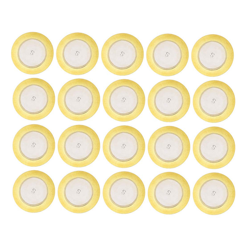 [Australia - AusPower] - uxcell 20 Pcs Piezo Discs 27mm Acoustic Pickup Transducer Microphone Trigger Buzzer CBG Guitar 