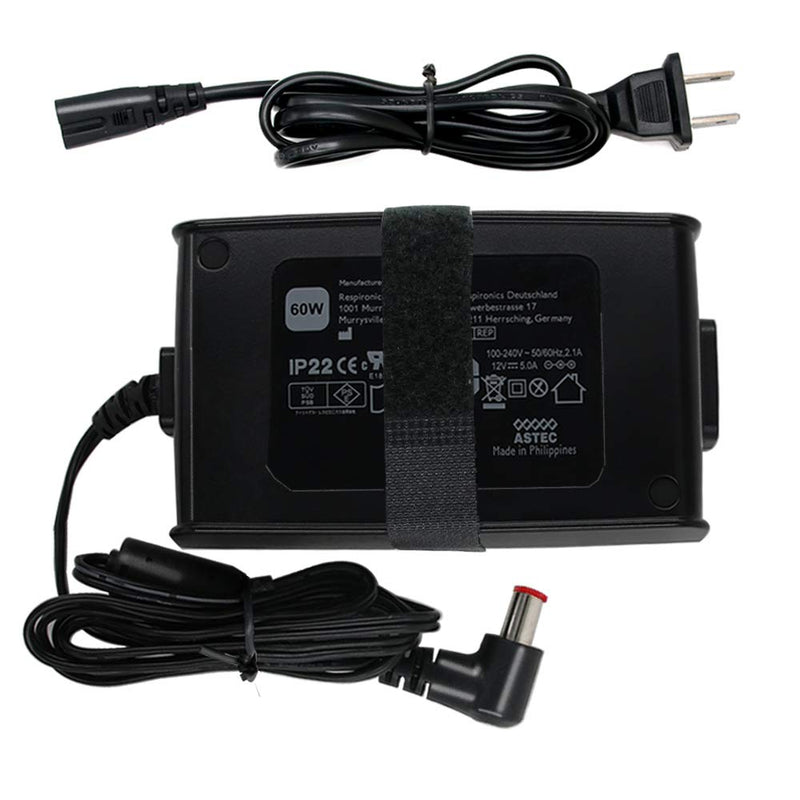 [Australia - AusPower] - 60W 12V 5A AC/DC Adapter Replacement for Philips Respironics Pro M Series 1015642 CPAP Machine 50 Series System One REMstar Auto A-Flex 550 REF 550P 1051158 1024563 AA24750L 001 1058190 PSU 
