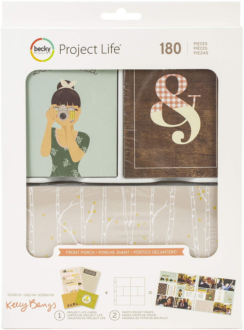 [Australia - AusPower] - Project Life 380864 Value Kits-Front Porch (180 Pieces) 