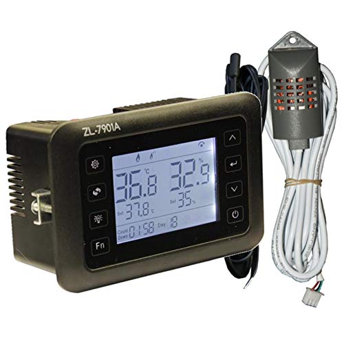 [Australia - AusPower] - LILYTECH ZL-7901A,100-240Vac, PID, Multifunctional Automatic Incubator,Incubator Controller,Temperature Humidity for Incubator 