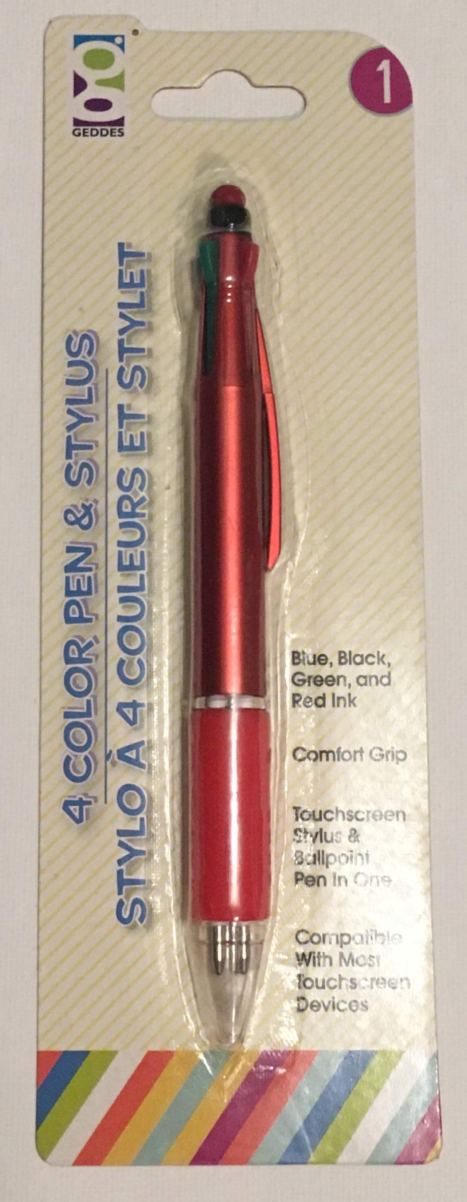 [Australia - AusPower] - 4 Color Pen and Stylus 