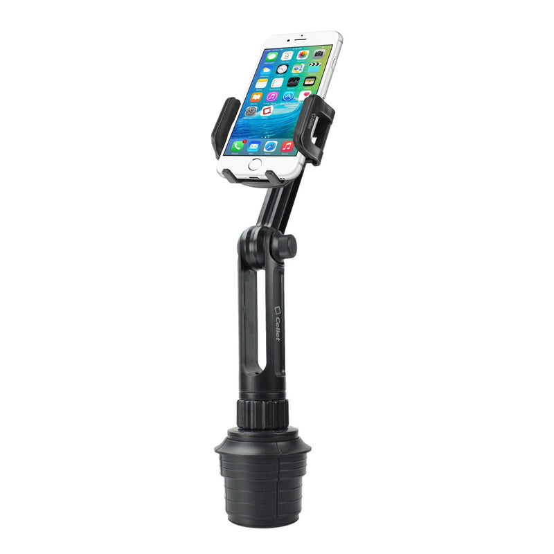 [Australia - AusPower] - Cellet Universal Smartphone 360 Adjustable Cup Holder Mount, Hands Free Automobile Cradle Compatible with Apple iPhone Xs Max XR 8 Plus, Galaxy S10 S10e S10Plus, S9 S9Plus Note 9, GPS (13in Neck) 13in Neck 