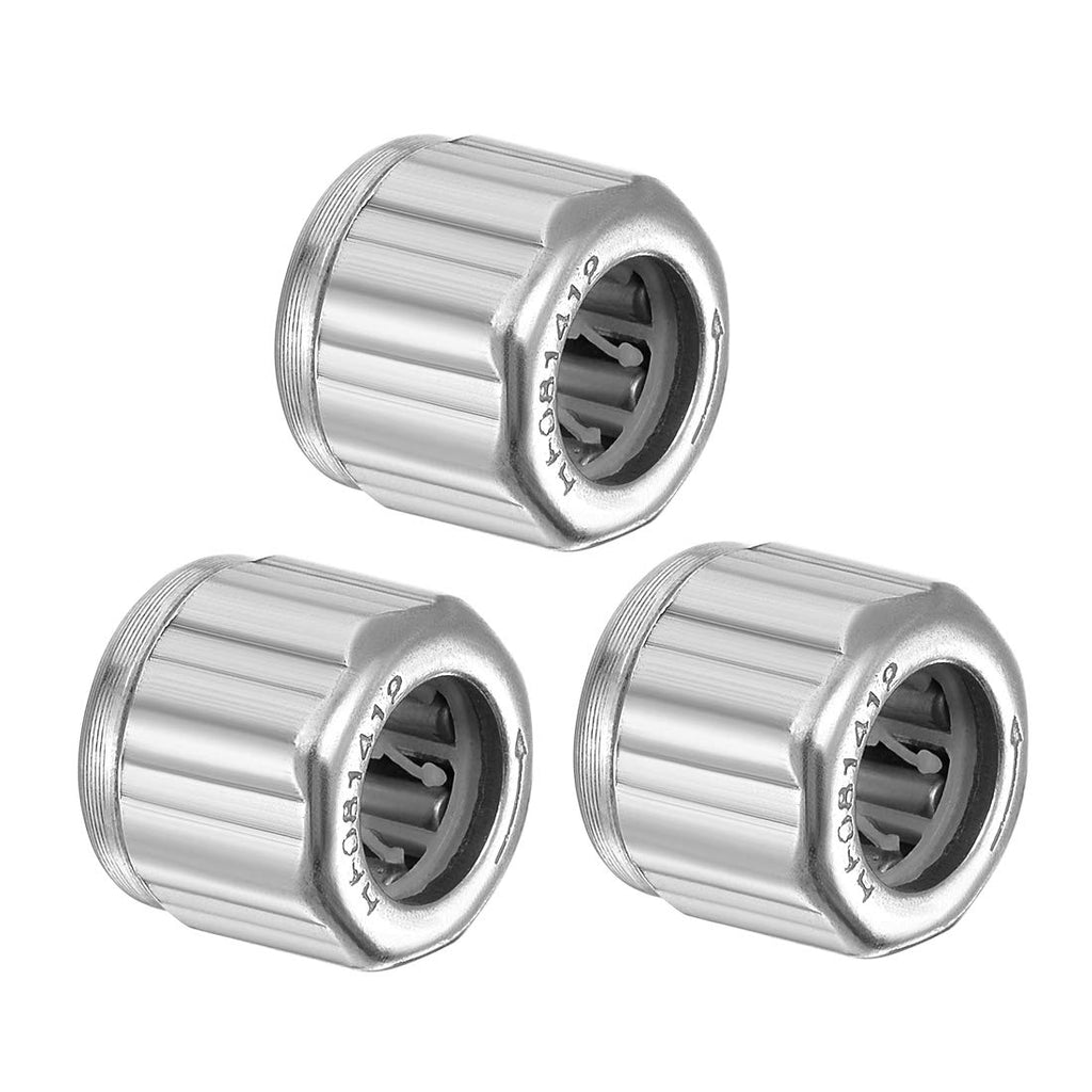 [Australia - AusPower] - uxcell Needle Roller Bearings, One Way Bearing, 8mm Bore 14mm OD 12mm Width 3pcs 