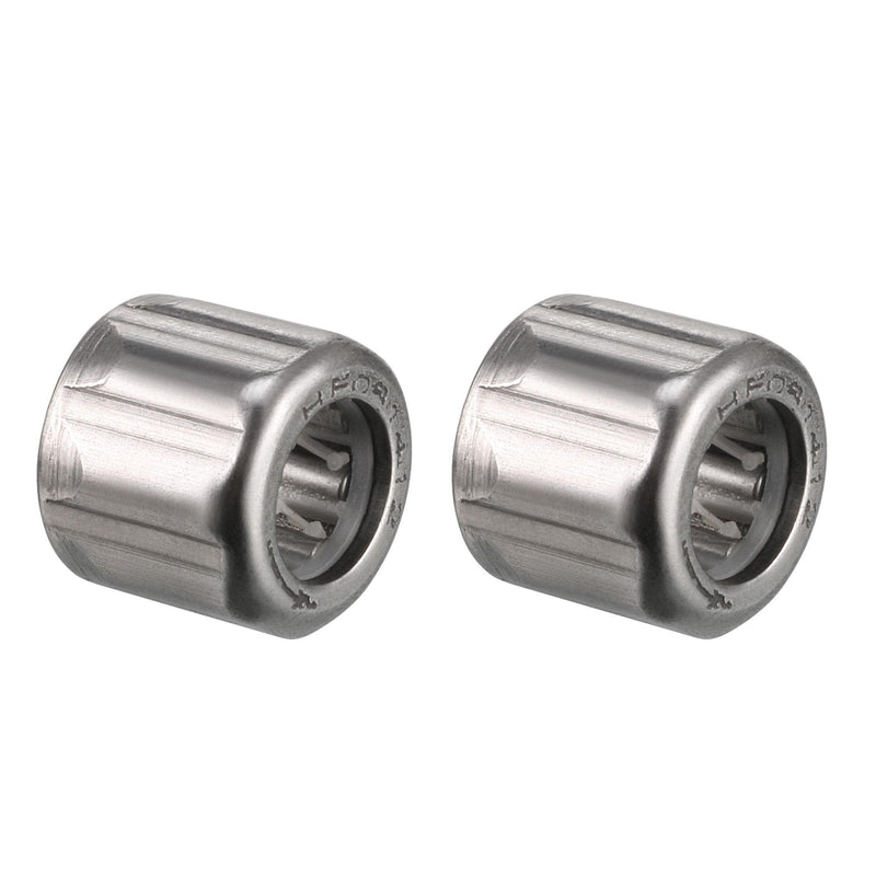 [Australia - AusPower] - uxcell 2 Pcs Needle Roller Bearings, 8mm Bore 14mm OD 12mm Width Chrome Steel Needles, One Way Clutch Bearing 