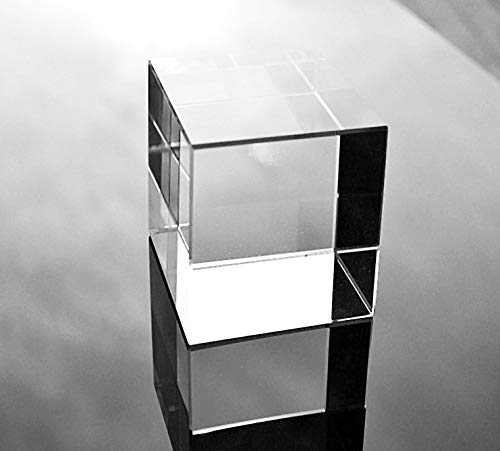 [Australia - AusPower] - Amlong Crystal K9 Optical Glass Prism Cube, 60mm (2.3 Inch) 
